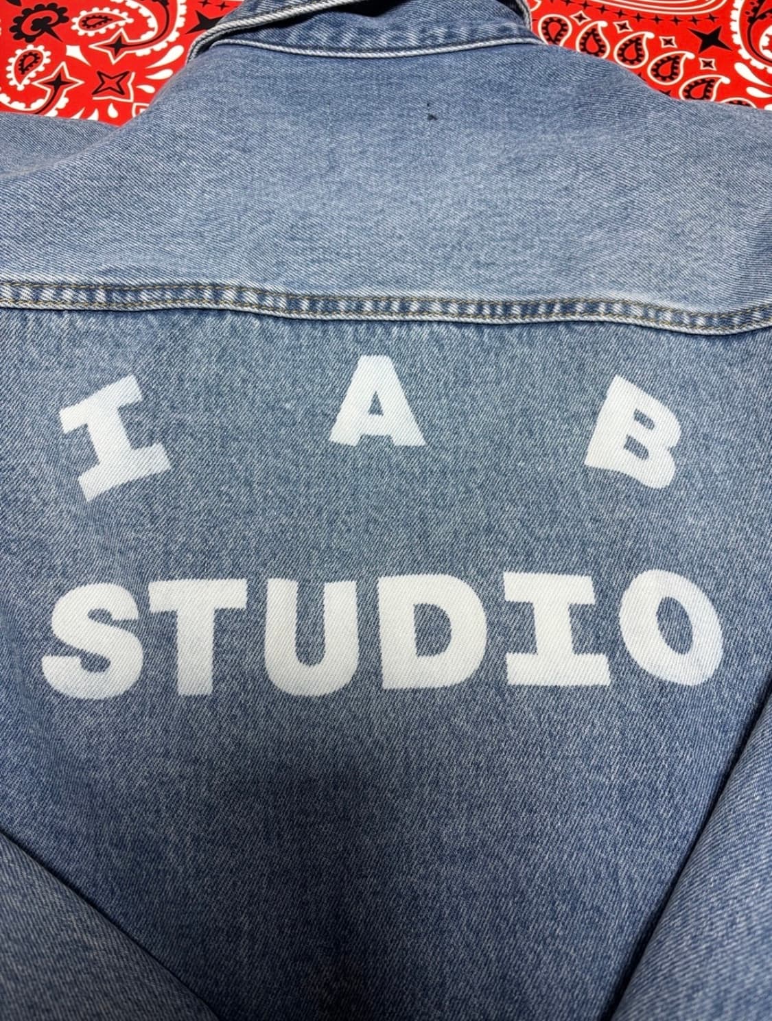 아이앱 스튜디오 x 리 데님 자켓 인디고 L 상품이미지6