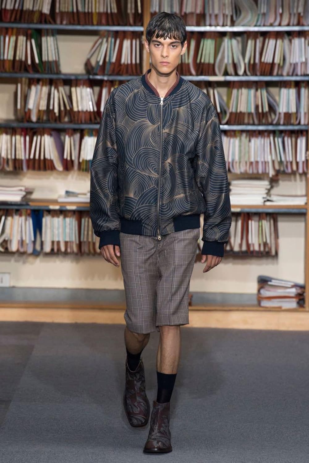 드리스 반 노튼 18ss 블루종 상품이미지1