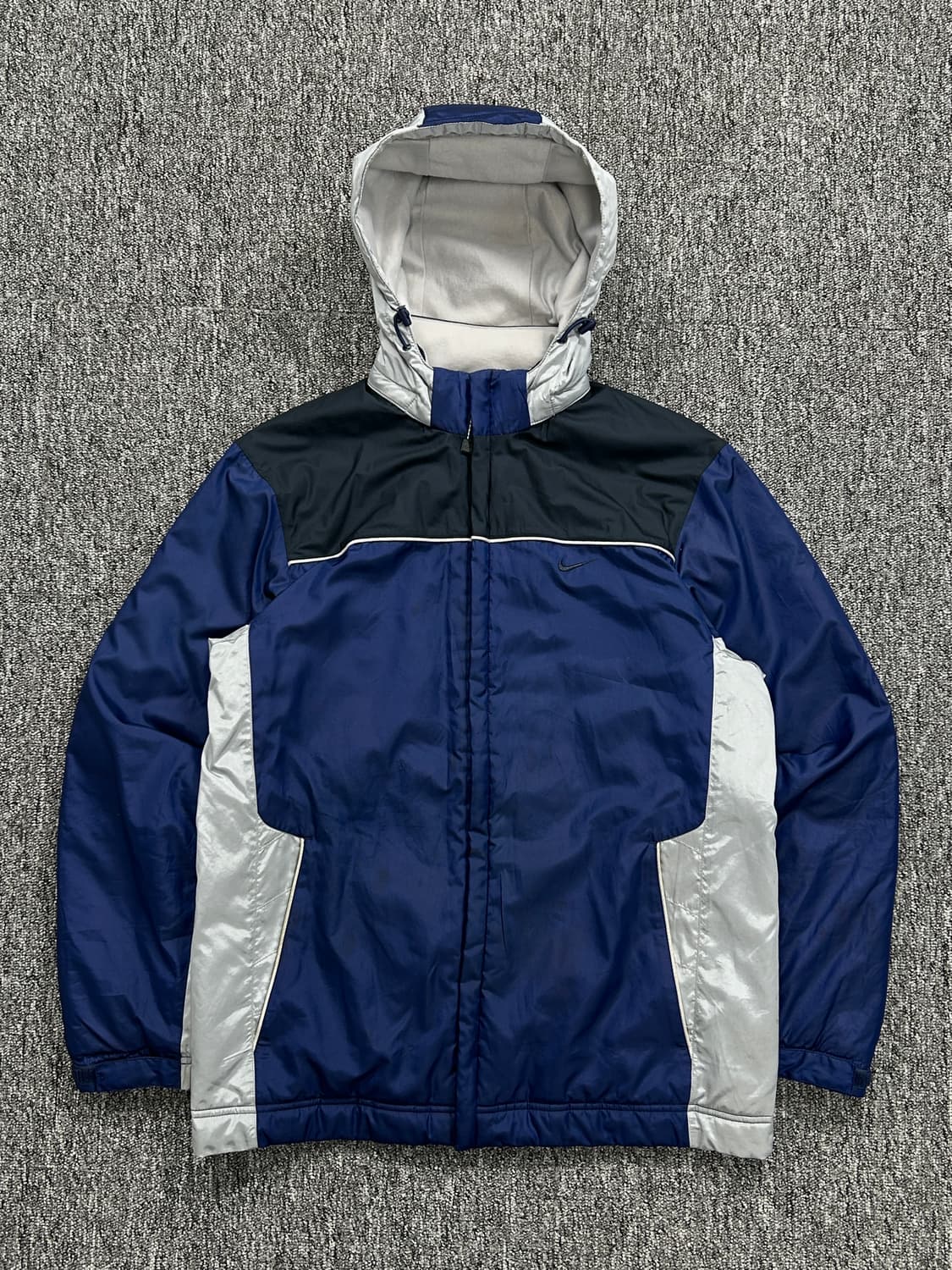 나이키 올드스쿨 배색 스우시 점퍼 M  상품이미지3