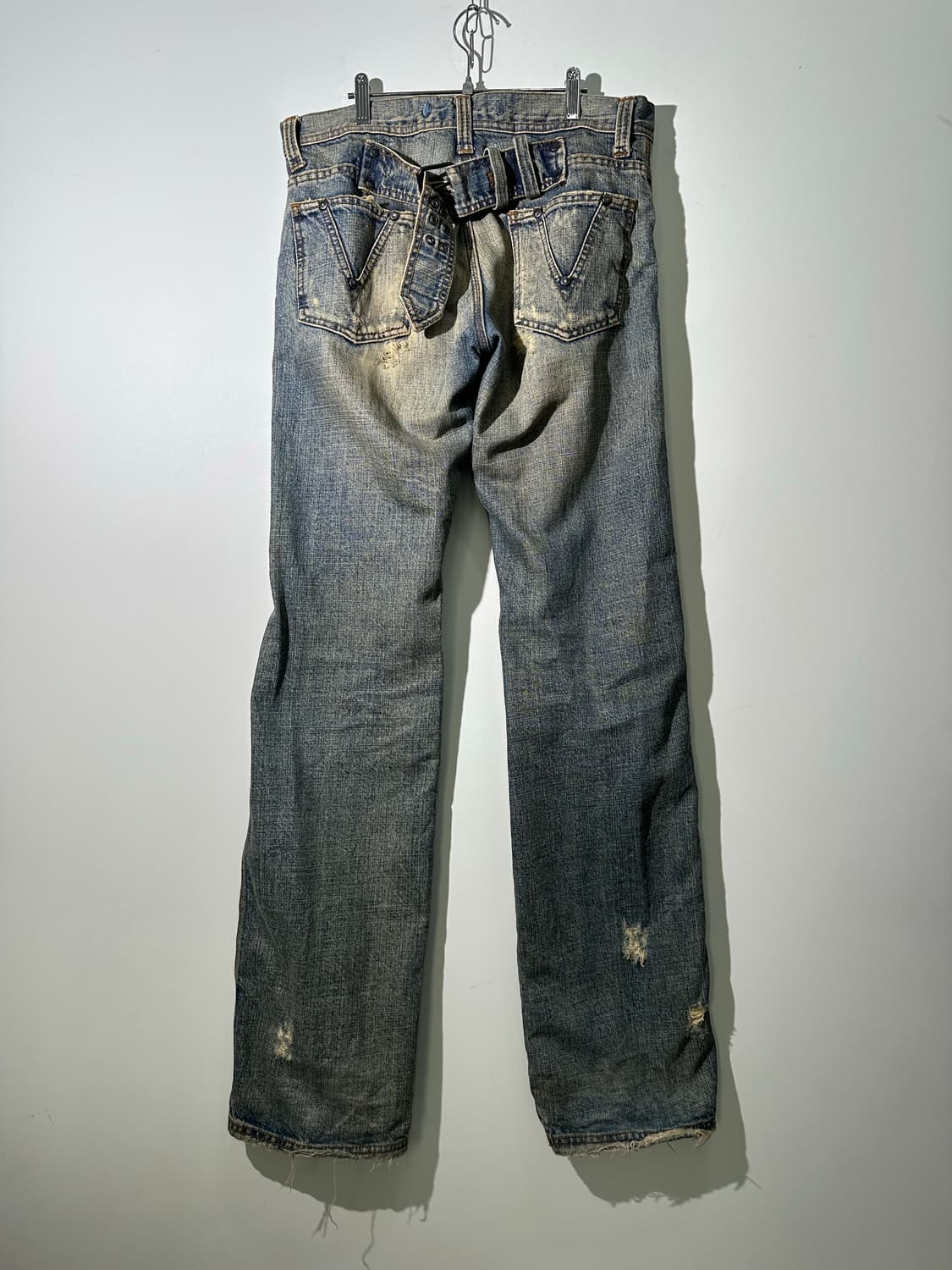 absolute joy 로우라이즈 와이드 데님 팬츠 상품이미지6