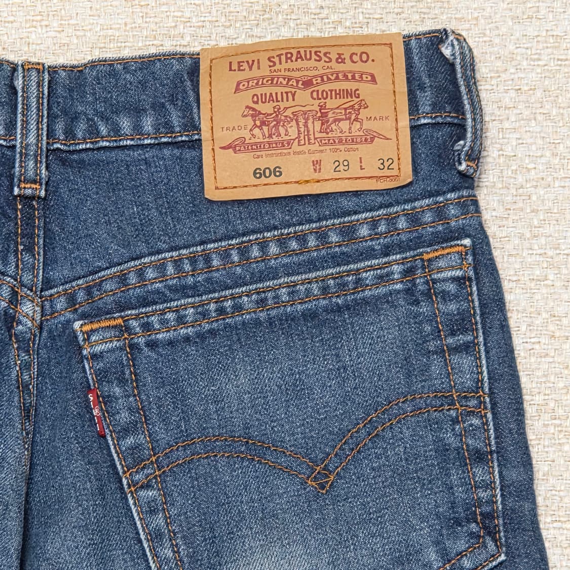 Levi's 리바이스 00s 606 데님 팬츠 청바지 상품이미지4