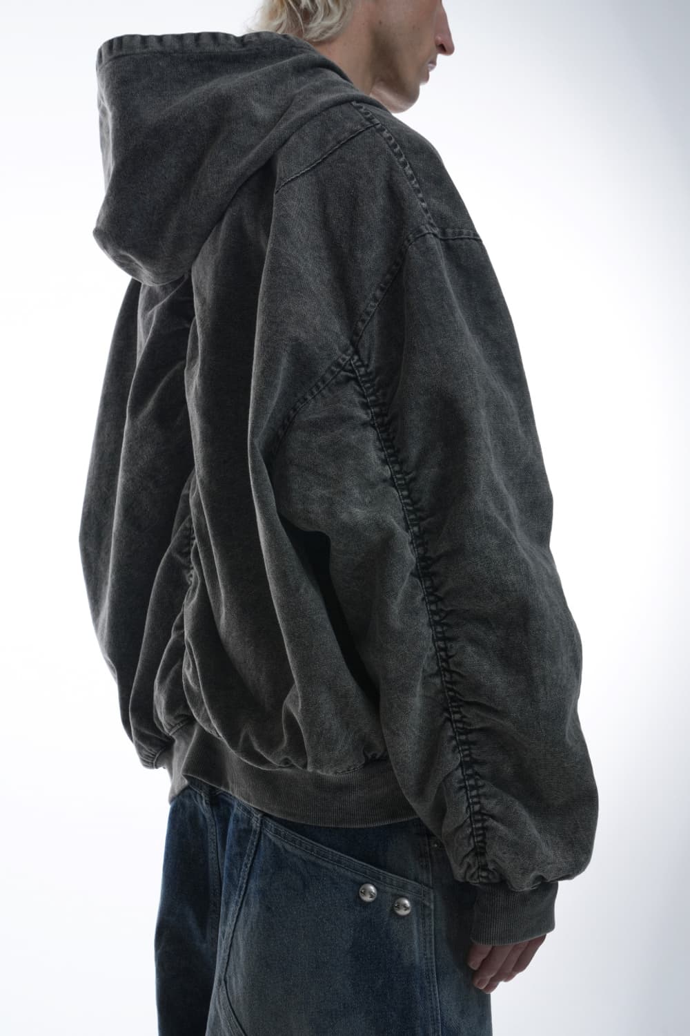 그레일즈 24FW 가먼트다잉 후드 마원 MA-1 상품이미지1