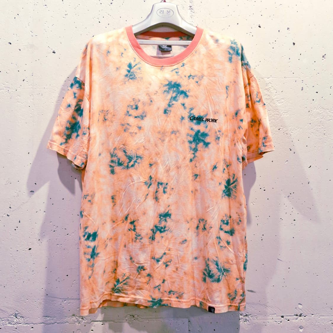CAMEL WORK 카멜워크 CW 타이다이 반팔 티셔츠 새상품 상품이미지1