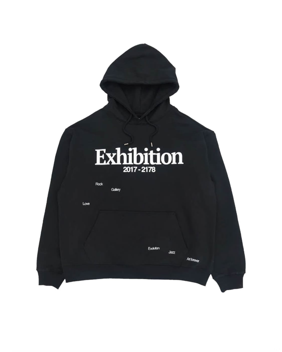 EXHIBITION GRAPHIC HOODIE (BLACK) 상품이미지2