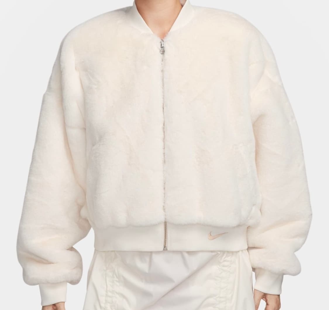 나이키 리버시블 붐버 퍼 자켓 아이보리 상품이미지6