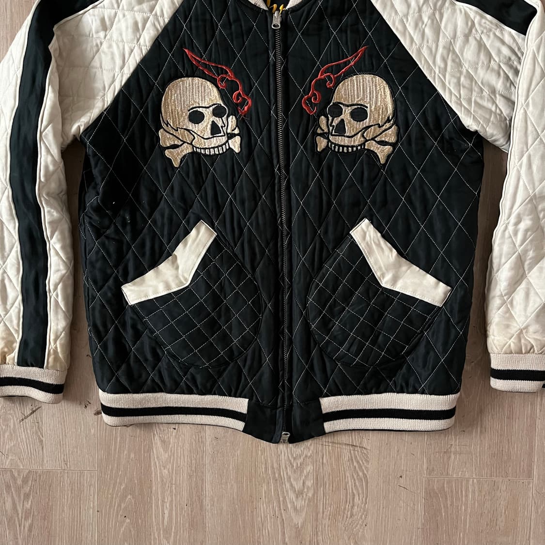LUIDE embroidered reversible sukajan 상품이미지3