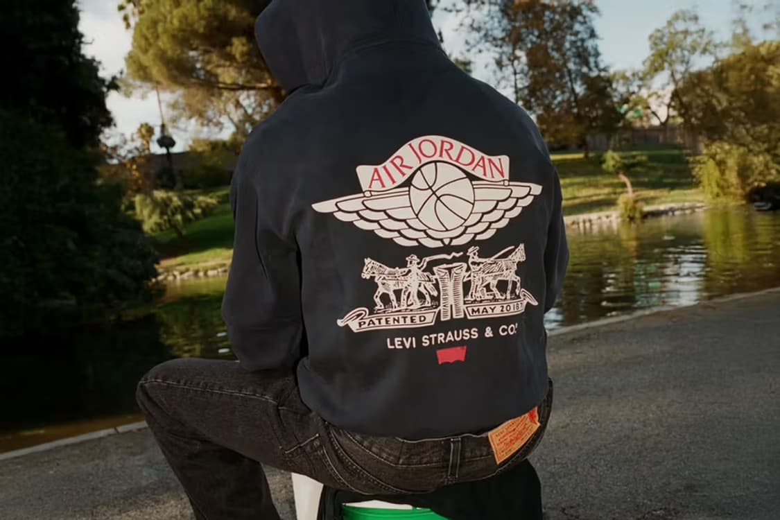 Jordan x Levi’s Hoodie L 상품이미지1