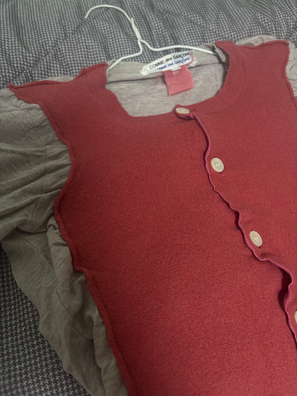 Comme des Garcons 니트 반팔 상품이미지2