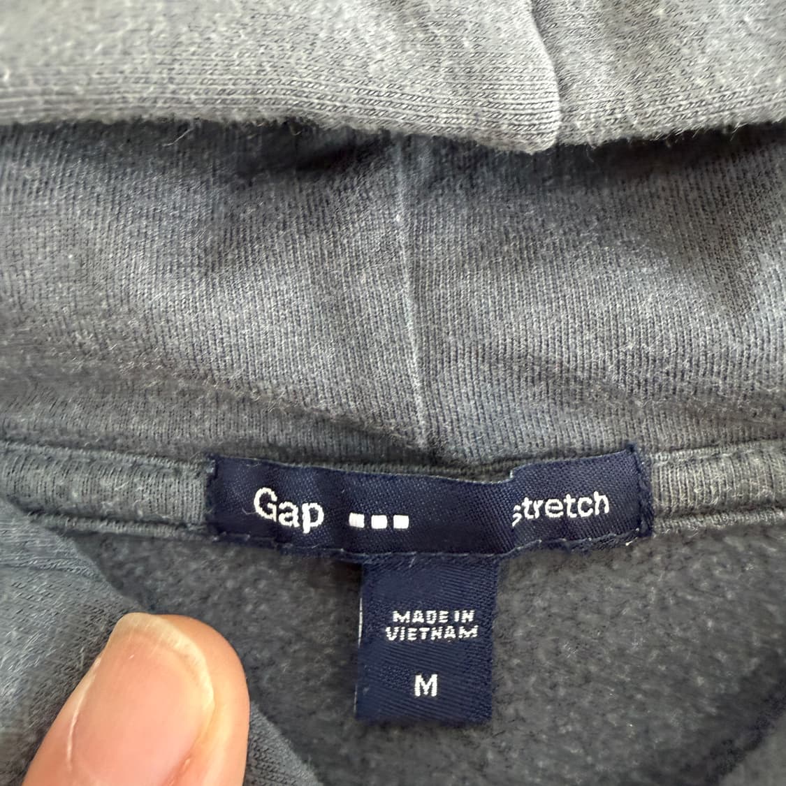 GAP 갭 핑크로고 차콜 후드집업   상품이미지5