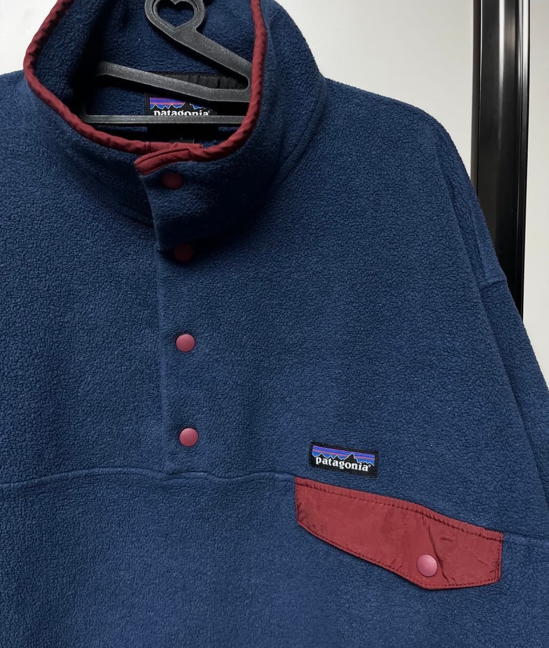 파타고니아 빈티지 신칠라 네이비/레드 상품이미지4