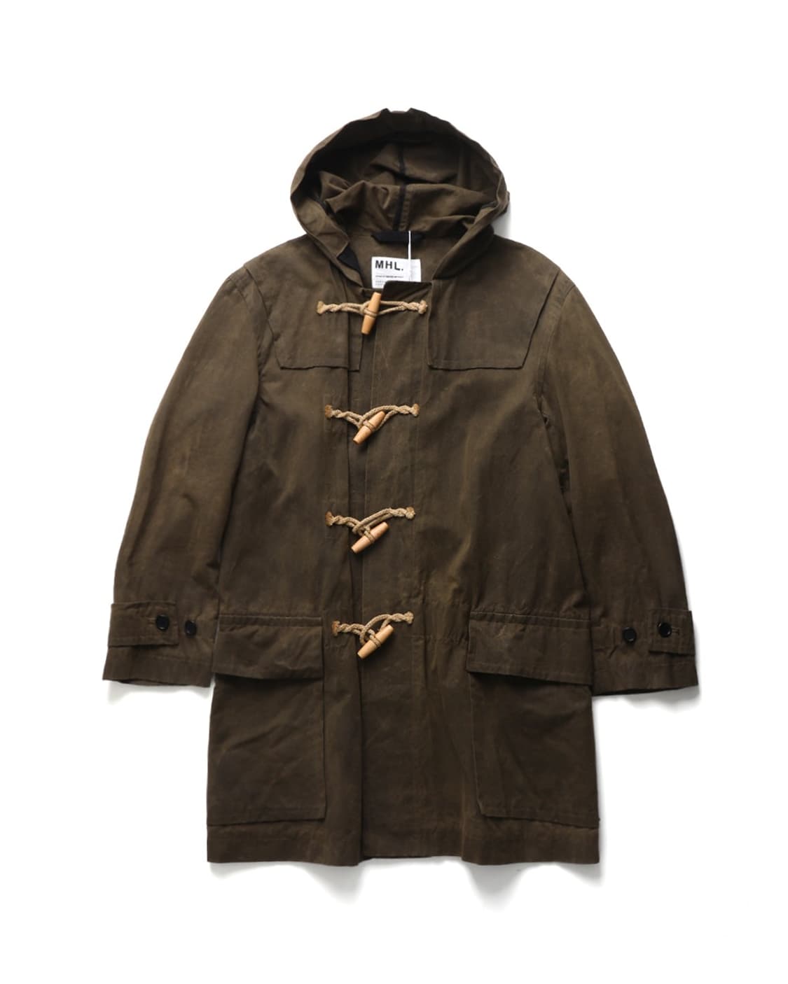 MHL. Waxed Cotton Duffle Coat 상품이미지2