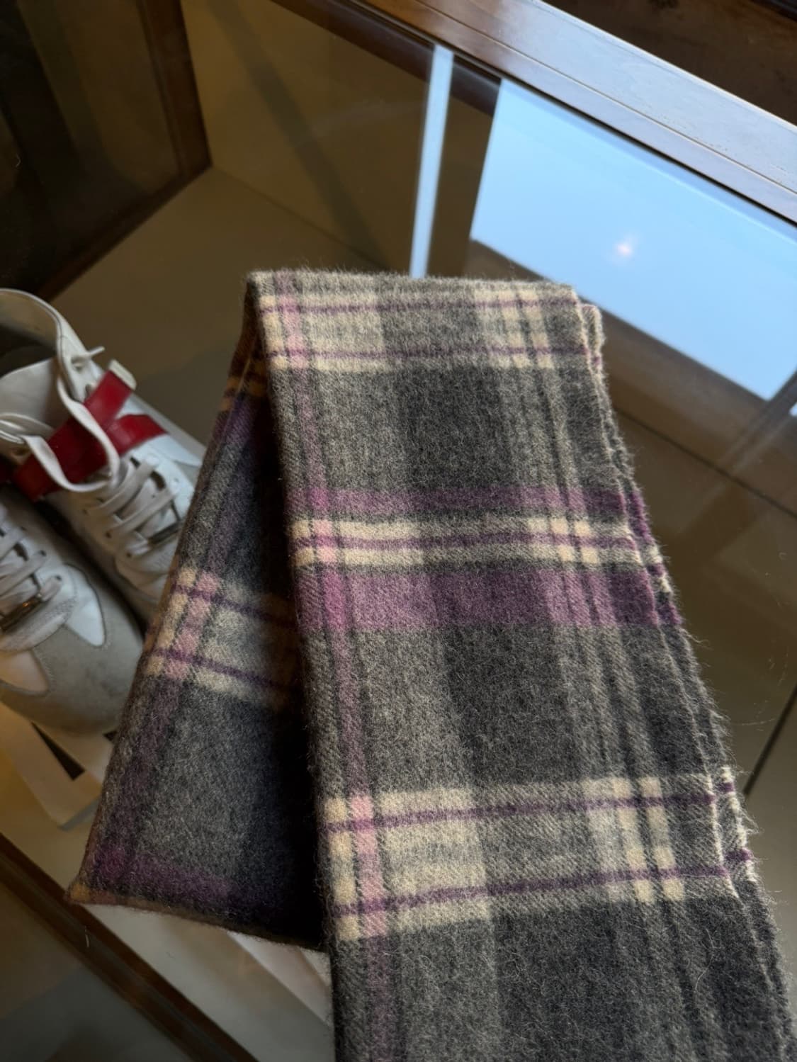 아쿠아스큐텀 캐시미어 머플러 상품이미지8