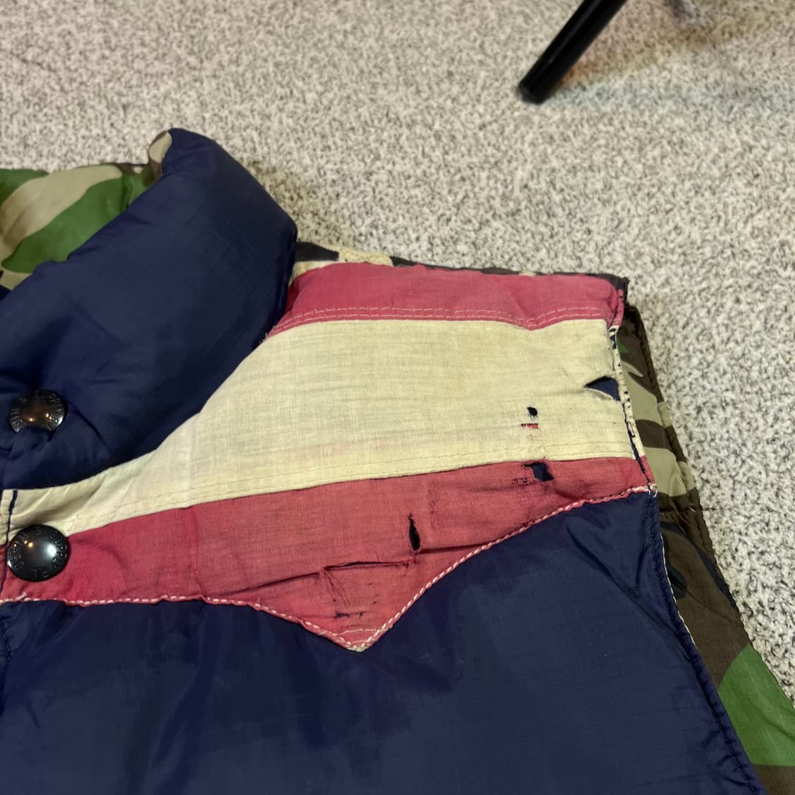 데님 앤 서플라이 리버시블 덕다운 패딩 조끼 상품이미지6