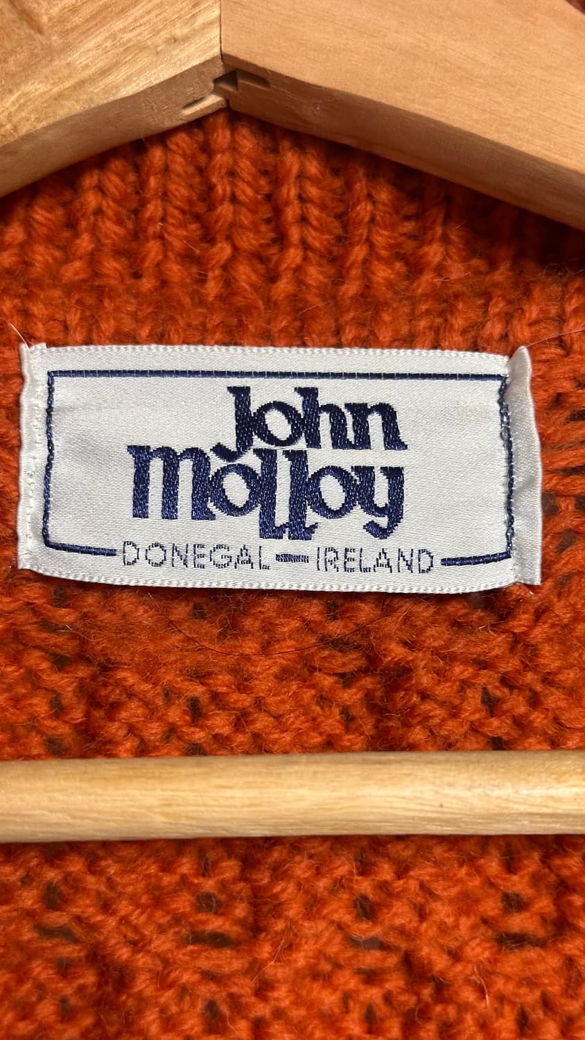 존몰리 오렌지 숄칼라 가디건 xl(105) 상품이미지3