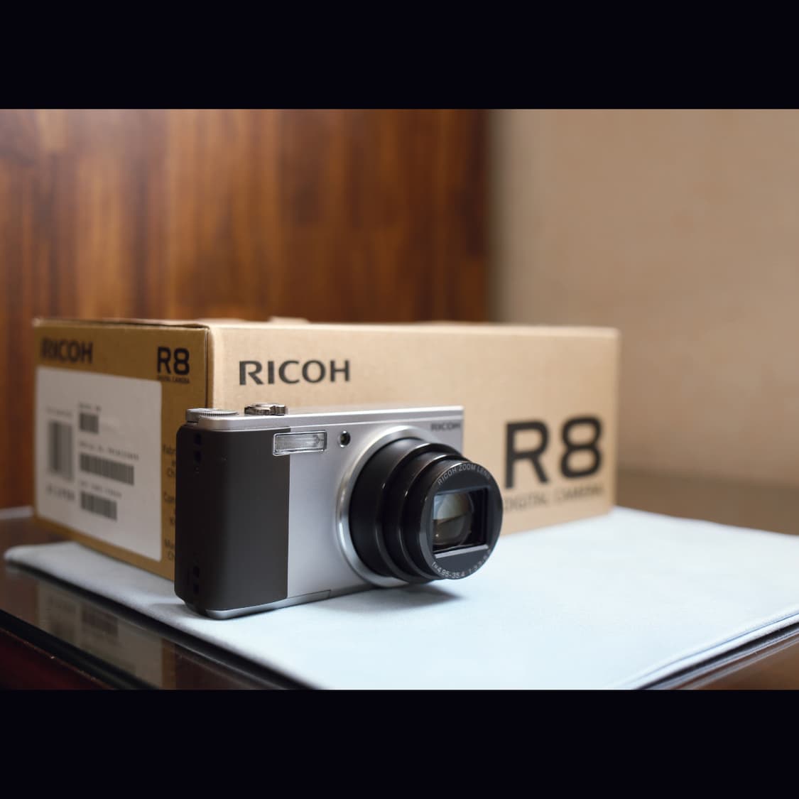 레어<민트급><한글><장원영> 리코 R8 실버 박스 세트 상품이미지2