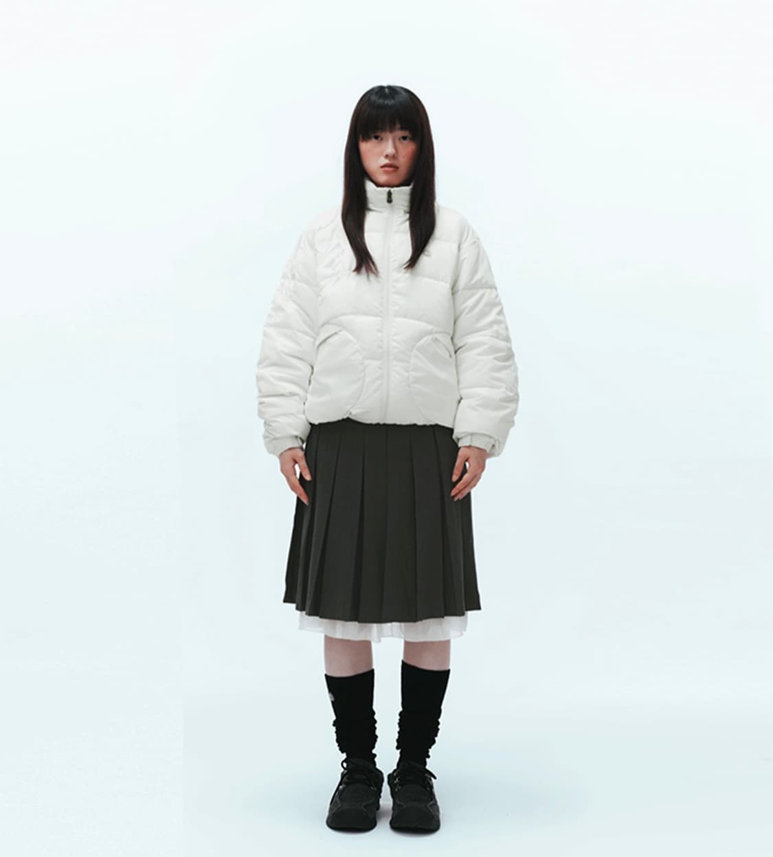 코이세이오 00 패딩 자켓 아이보리 상품이미지2