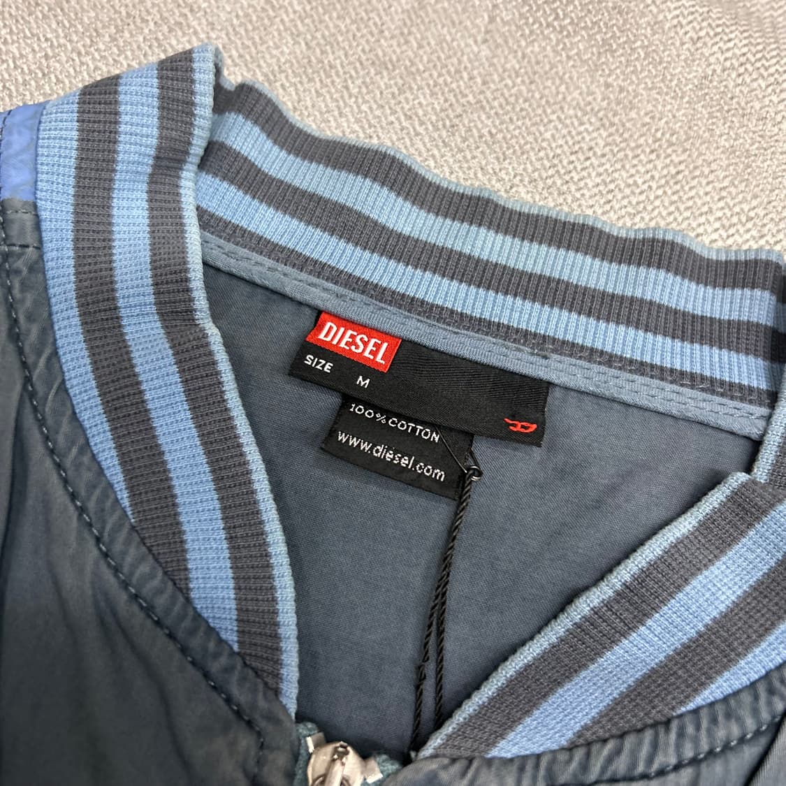 DIESEL Blue Bomber Jacket 상품이미지8