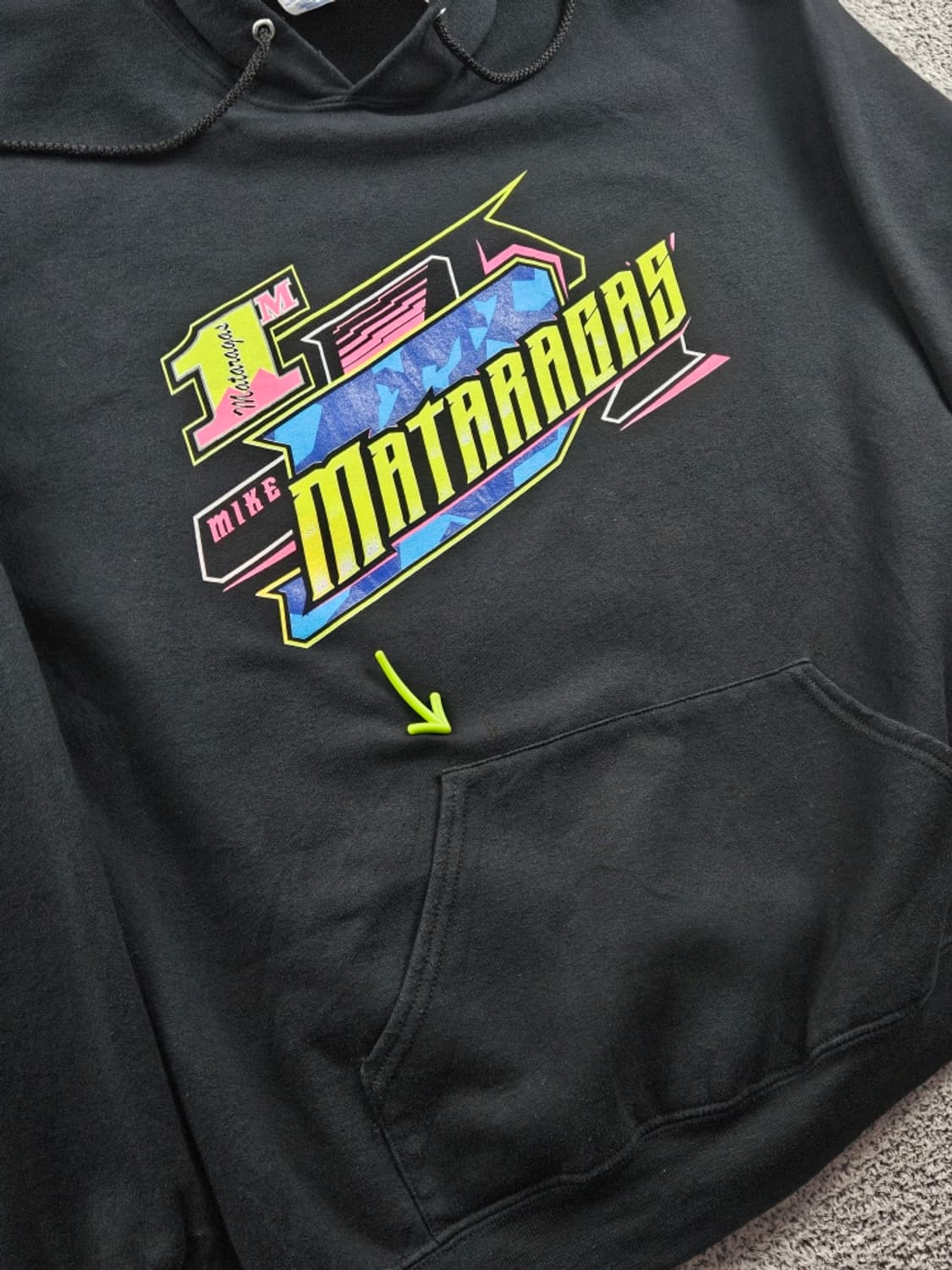 JERZEES 마이크 마타라바스 레이싱 후드 티셔츠 (XL)/ 10948 상품이미지9