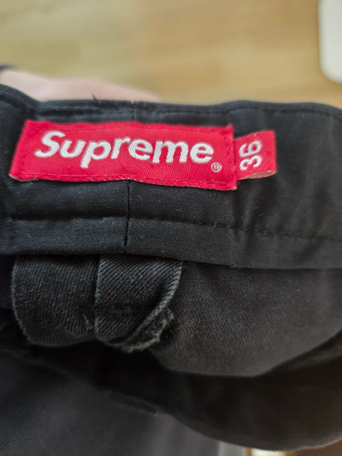 슈프림 아치로고 치노팬츠 36 supreme 상품이미지5