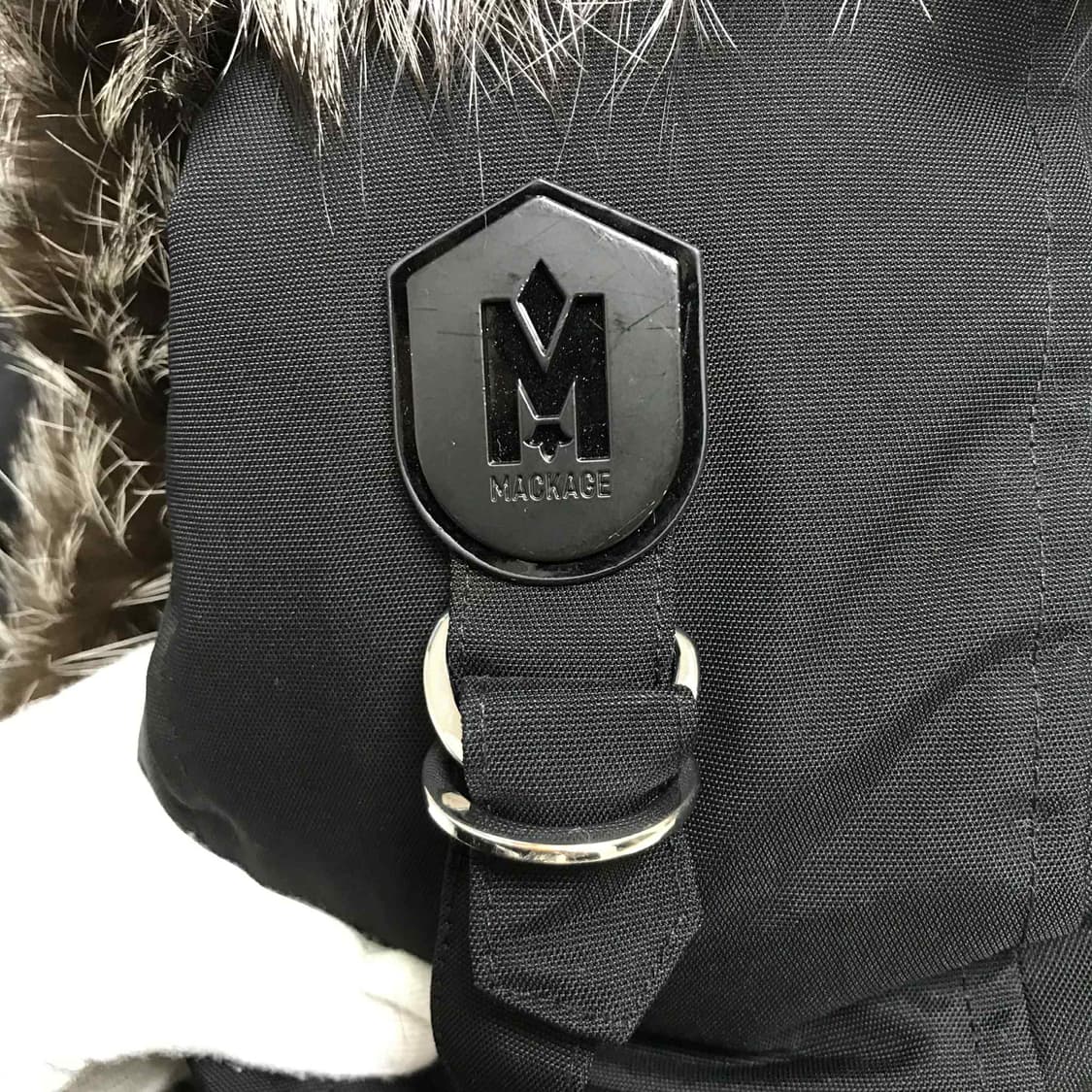 {클로젯}[44]맥케이지 딕슨 실버퍼 숏 다운 패딩 상품이미지6