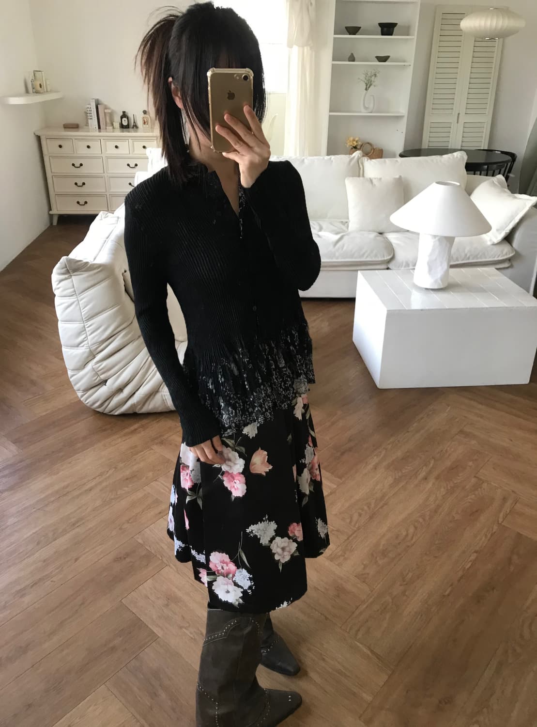 vintage pleats blouse 상품이미지4