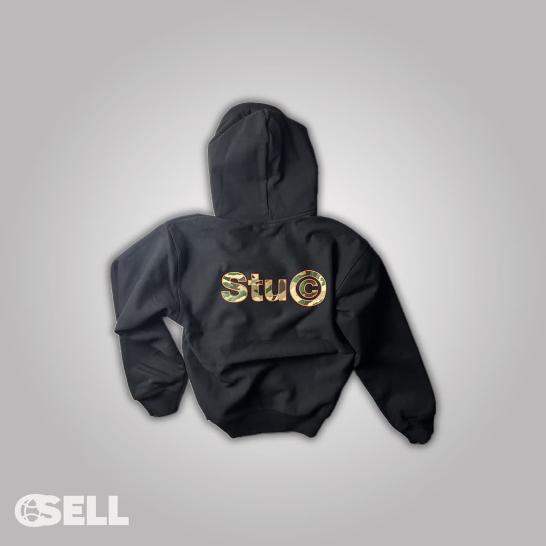 스투시 stu.c 카모 후드티 상품이미지1