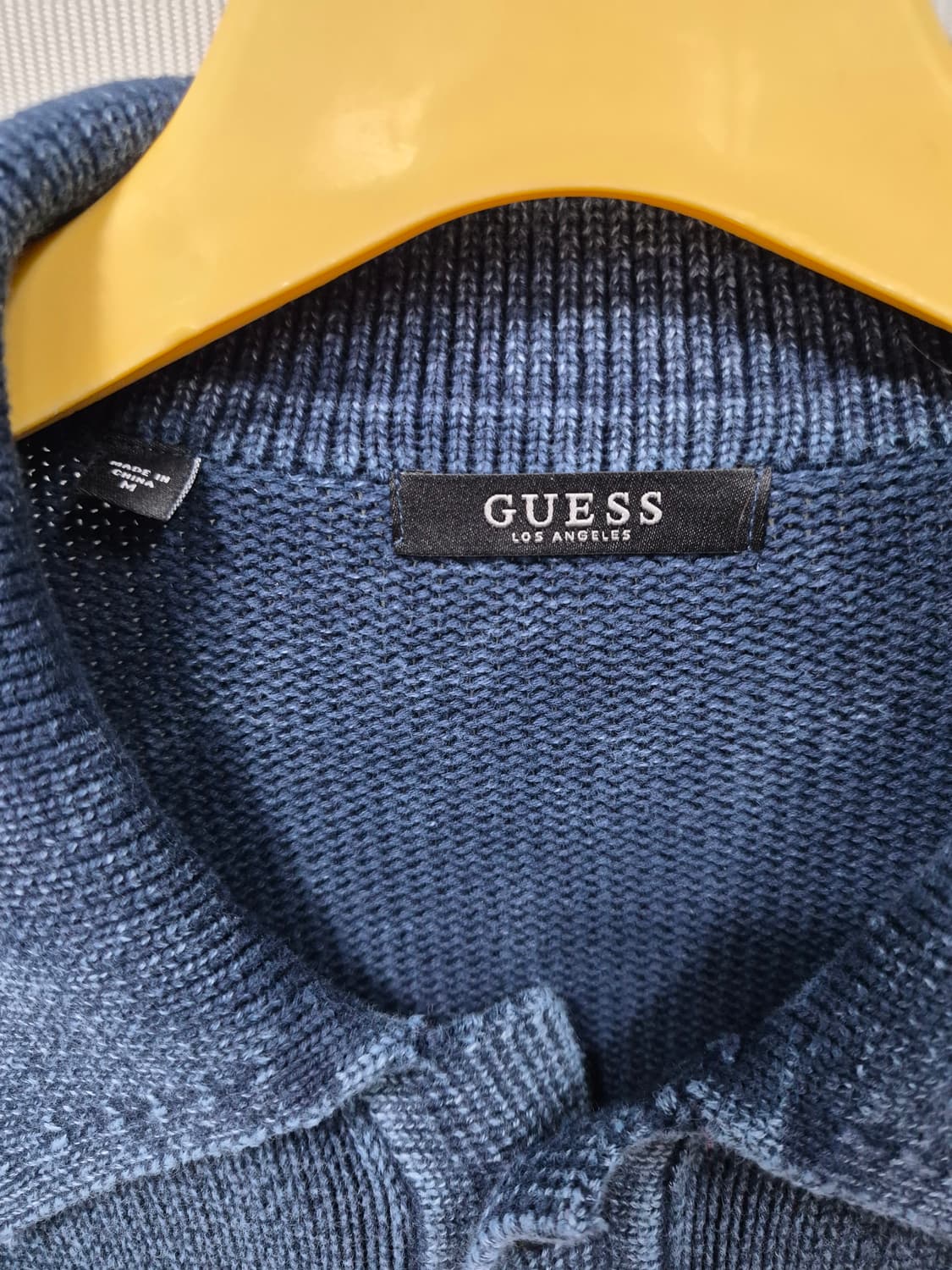 24년게스 데님 워싱 니트 가디건 남성 95~100 상품이미지4