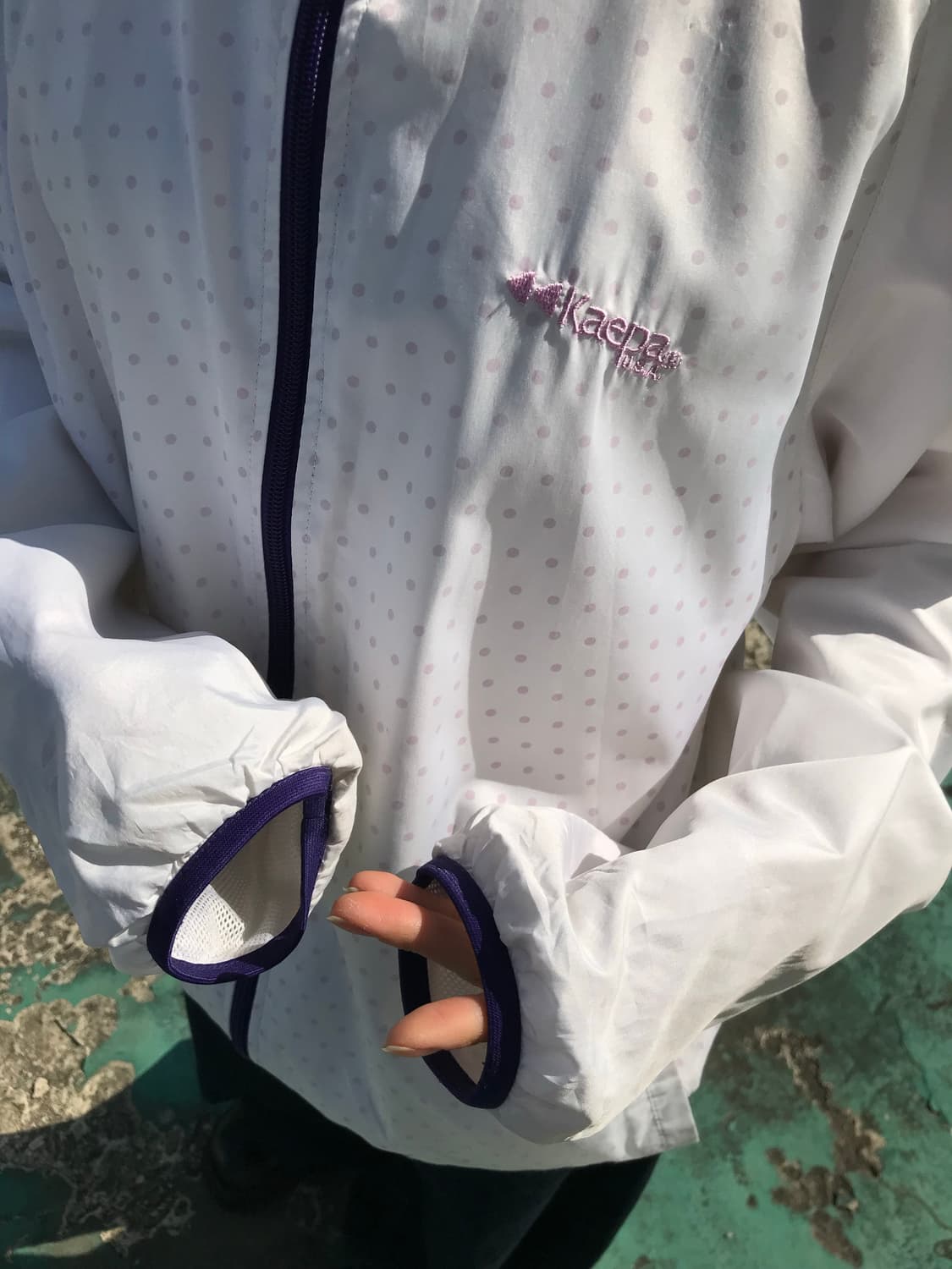 Kaepa 도트 라이트 바람막이 상품이미지1