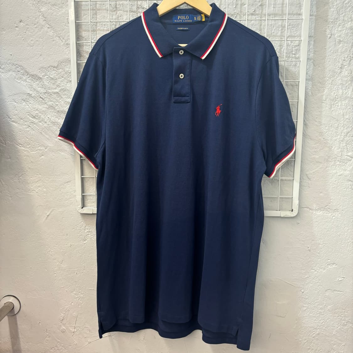 폴로 랄프 로렌 네이비 레드 포니 PK XL 상품이미지1