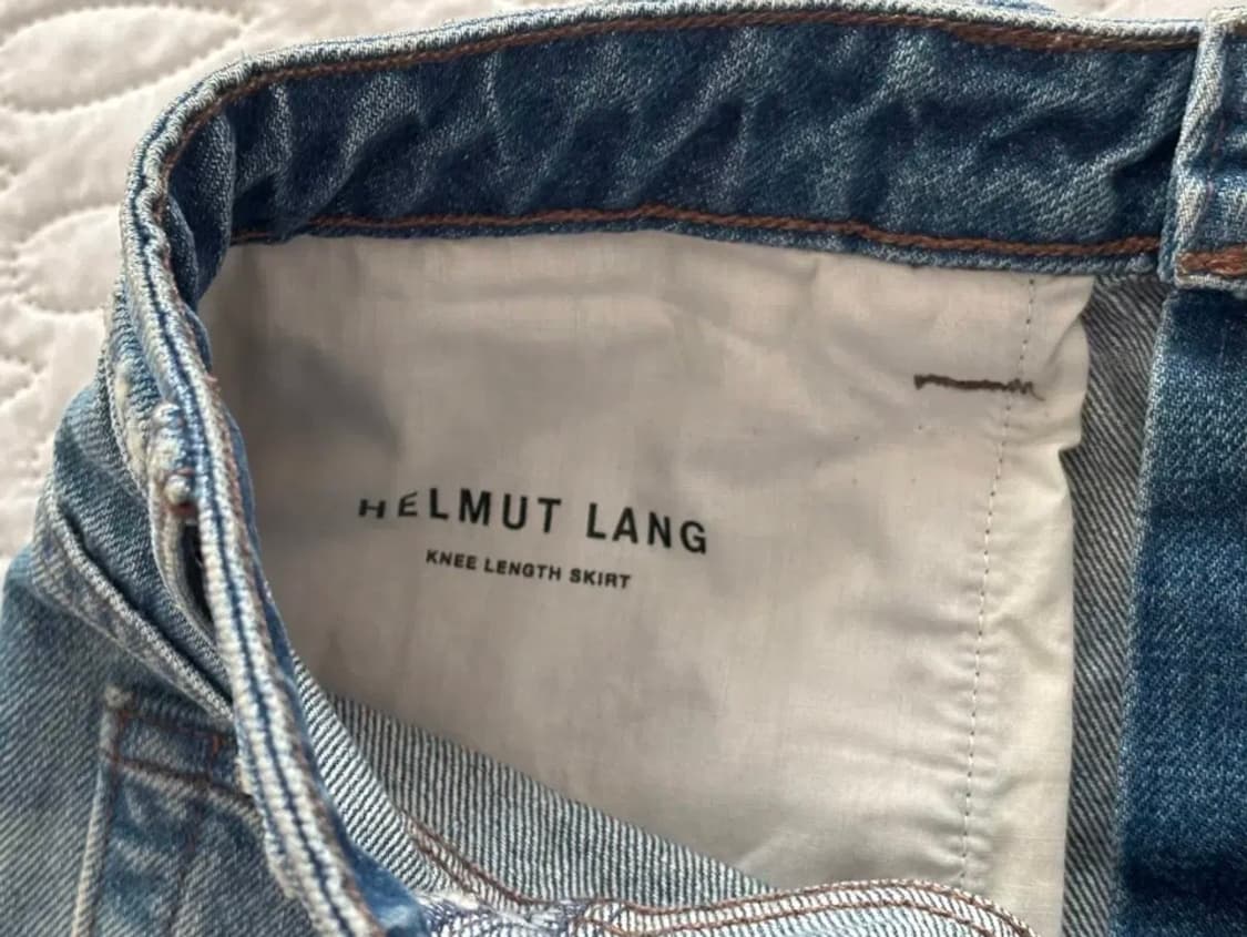 헬무트 랭 데님 스커트 상품이미지3