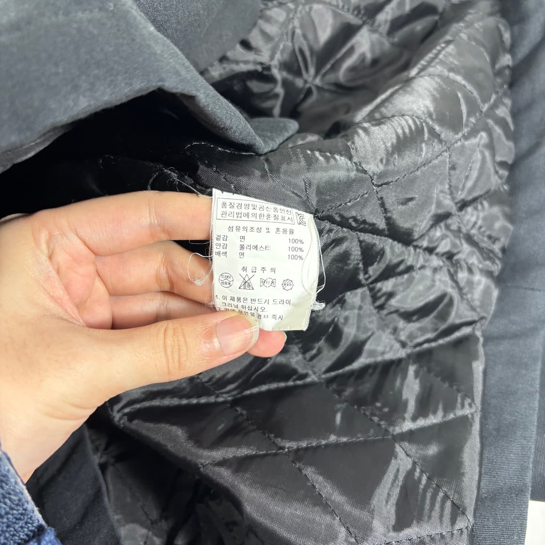 L LBSM 블랙 4포켓 코듀로이배색 워크점퍼 상품이미지5