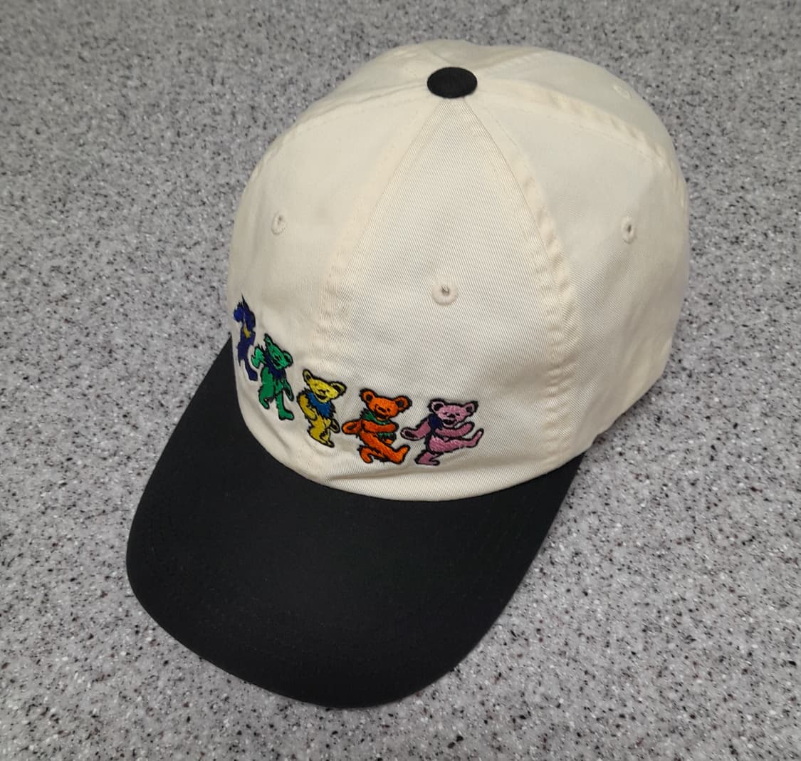 💥디스이즈네버댓 x 그레이트풀데드 볼캡 (아이보리/블랙) 상품이미지1