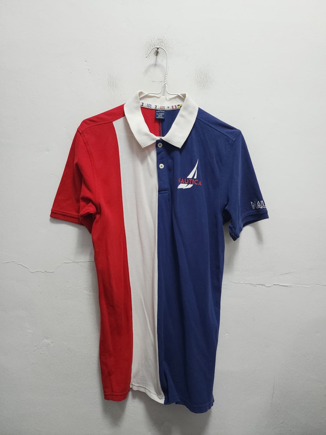 노티카 컬러블록 카라티 상품이미지1