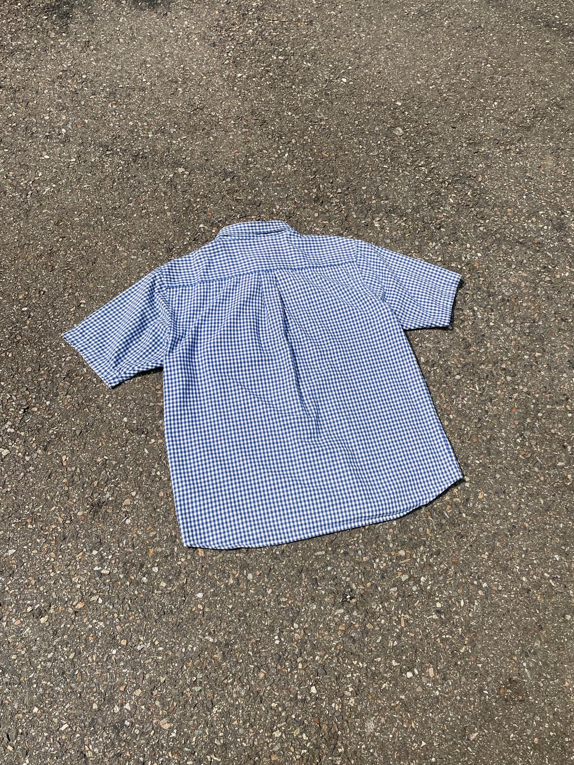 스투시 stussy gingham check shirt 상품이미지5