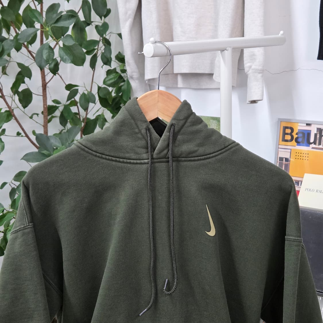 나이키 x 빌리 아일리시 NRG 플리스 후드 세쿼이아 M 상품이미지2