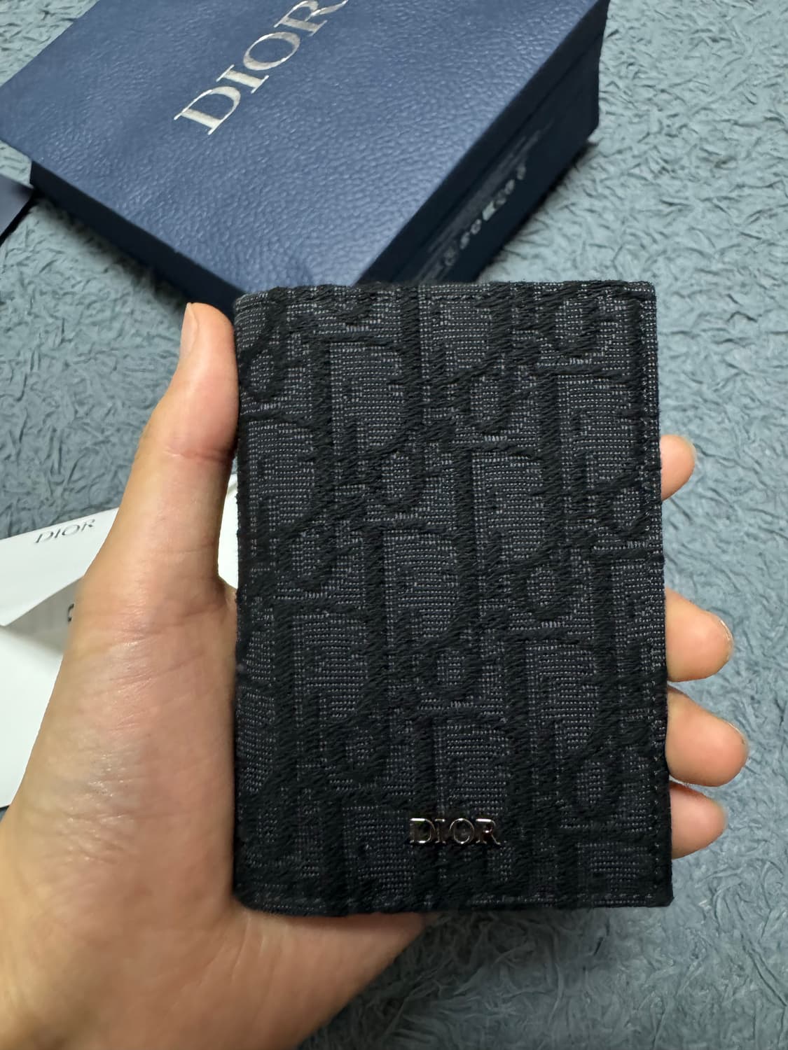 디올 오블리크 오거나이저 블랙 새상품급 상품이미지2