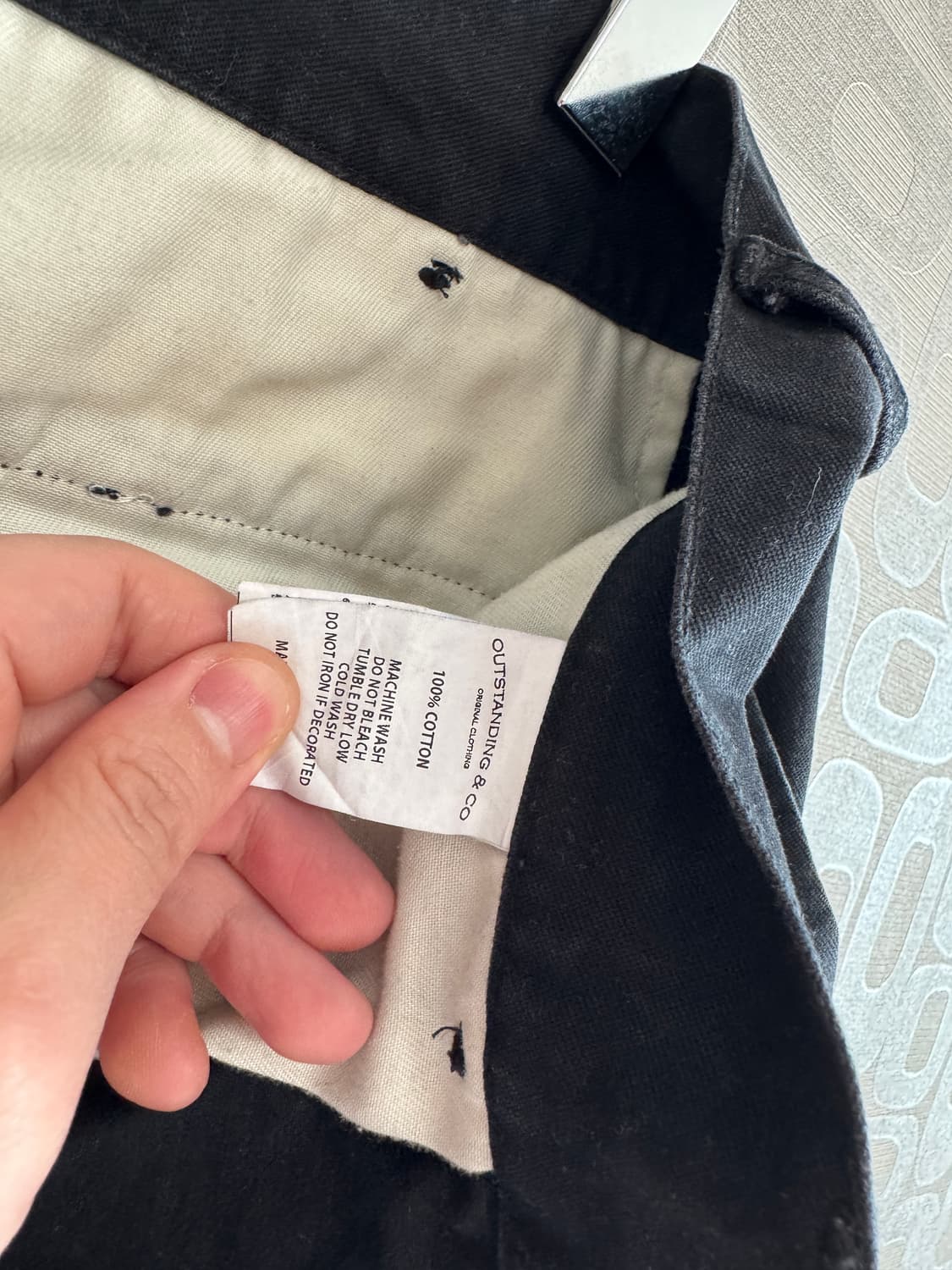 OUTSTANDING 아웃스탠딩 밀리터리 코튼 카고 팬츠 L 상품이미지5