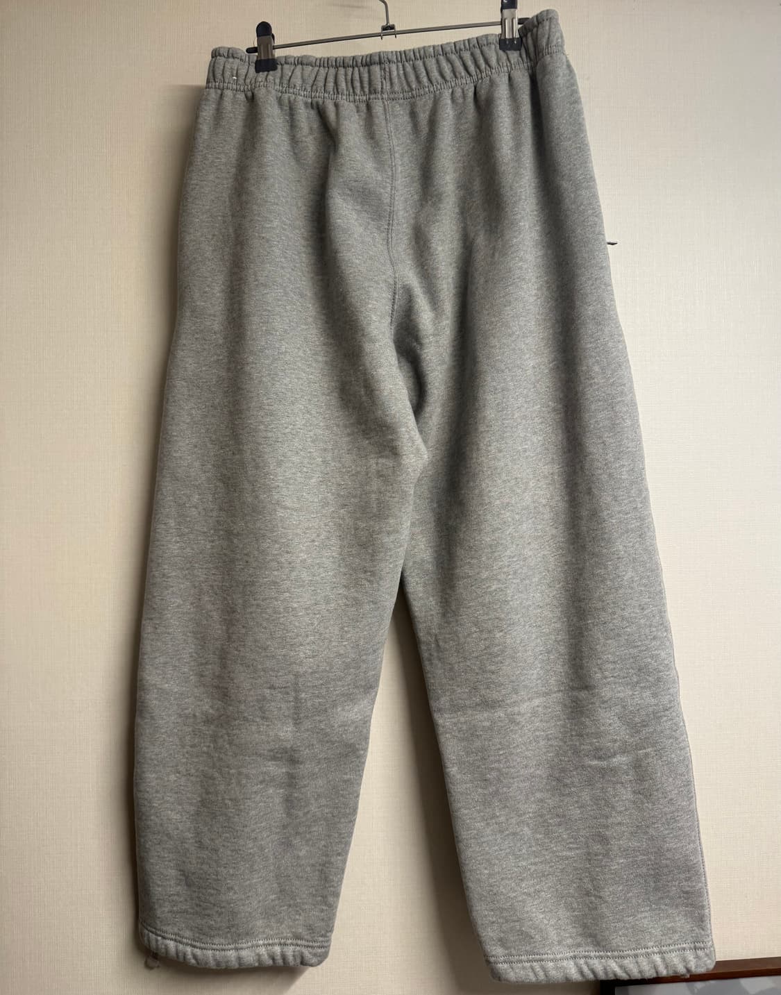 나이키NRG 솔로스우시 오픈헴 와이드 스웨트팬츠 그레이 L 상품이미지2