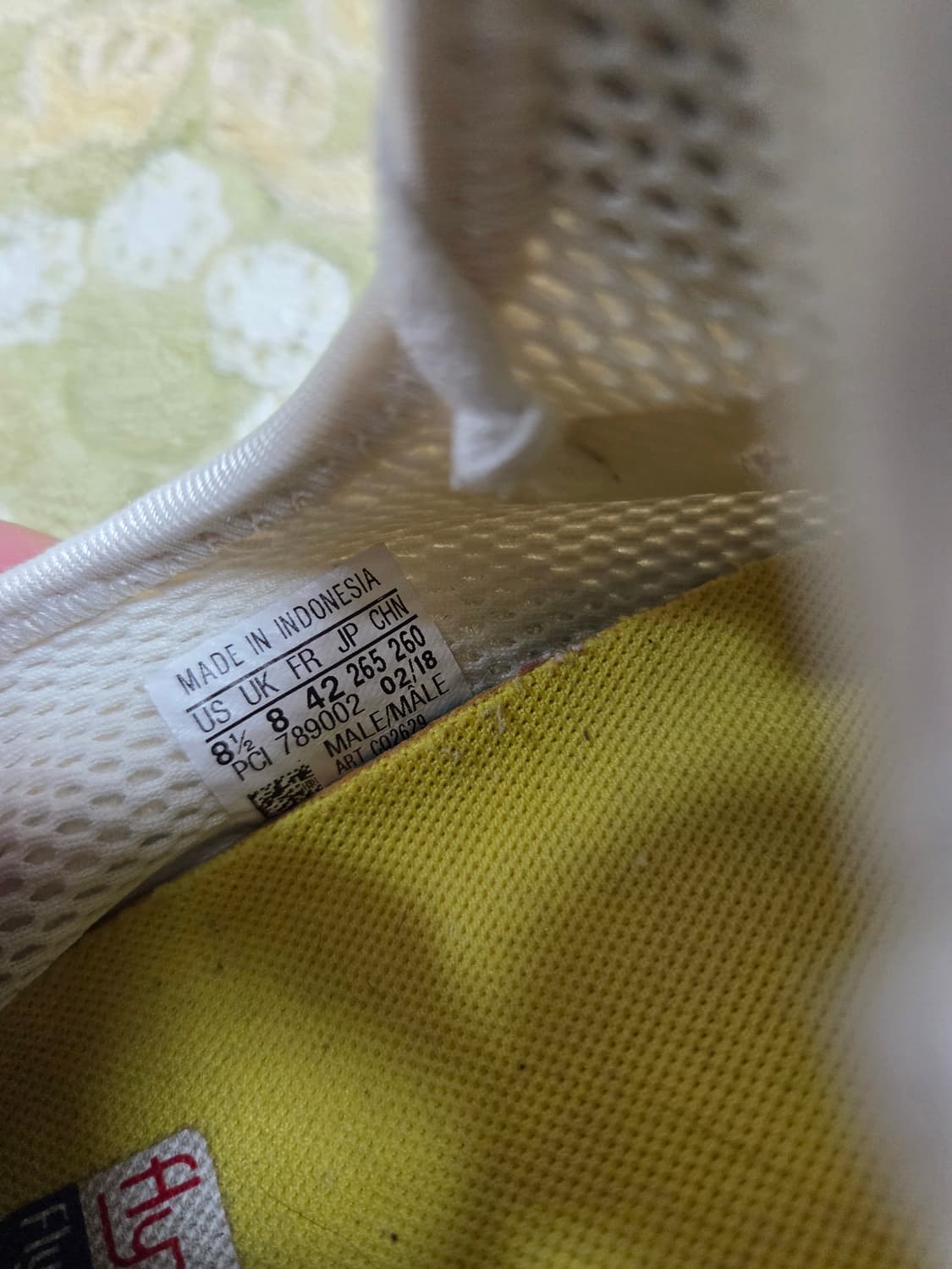 아디다스 메쉬 운동화 화이트265 상품이미지7