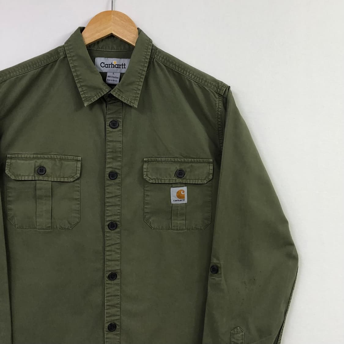 L 칼하트 워크 셔츠 상품이미지1