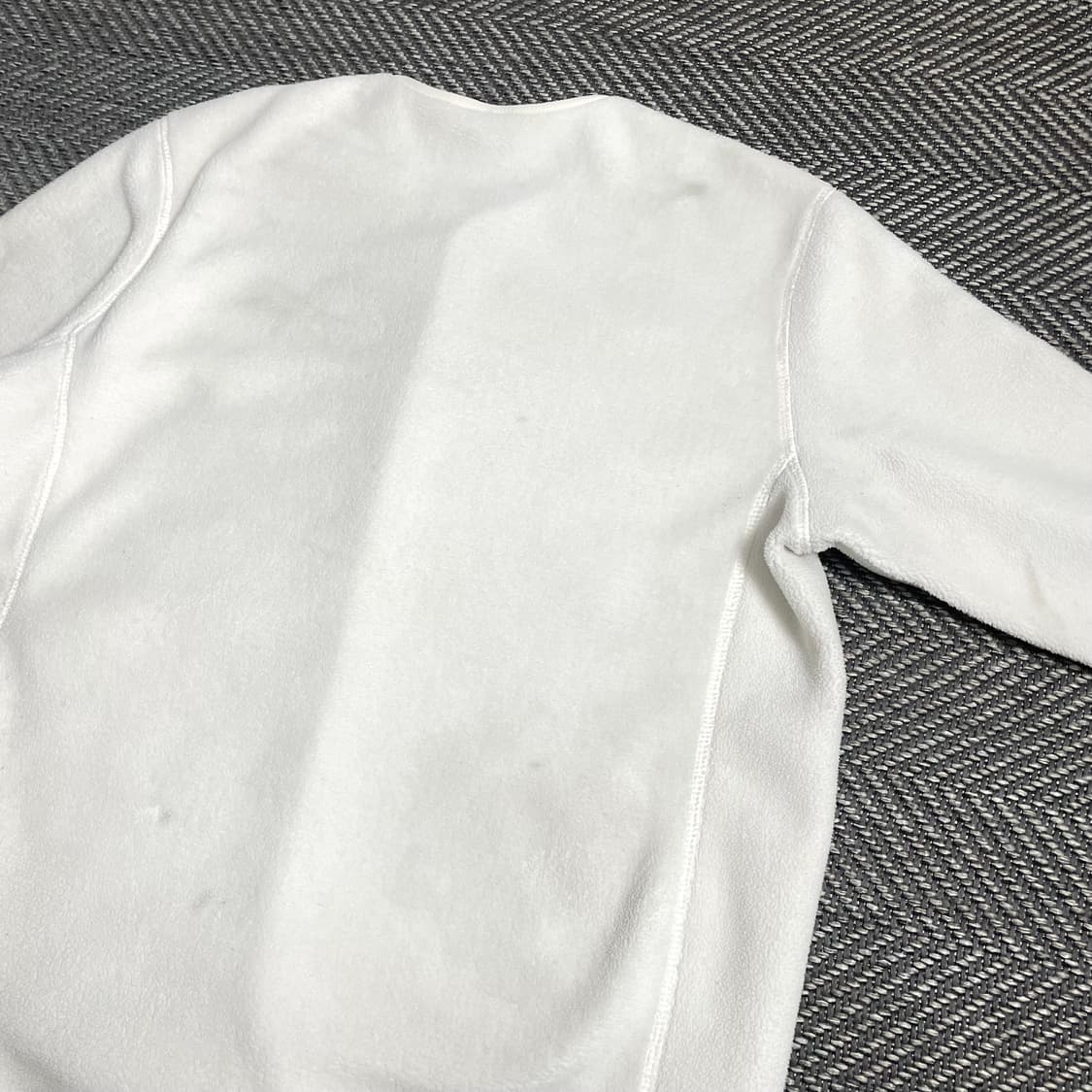 노스페이스 화이트 플리스 가디건 자켓 y 4935 상품이미지5