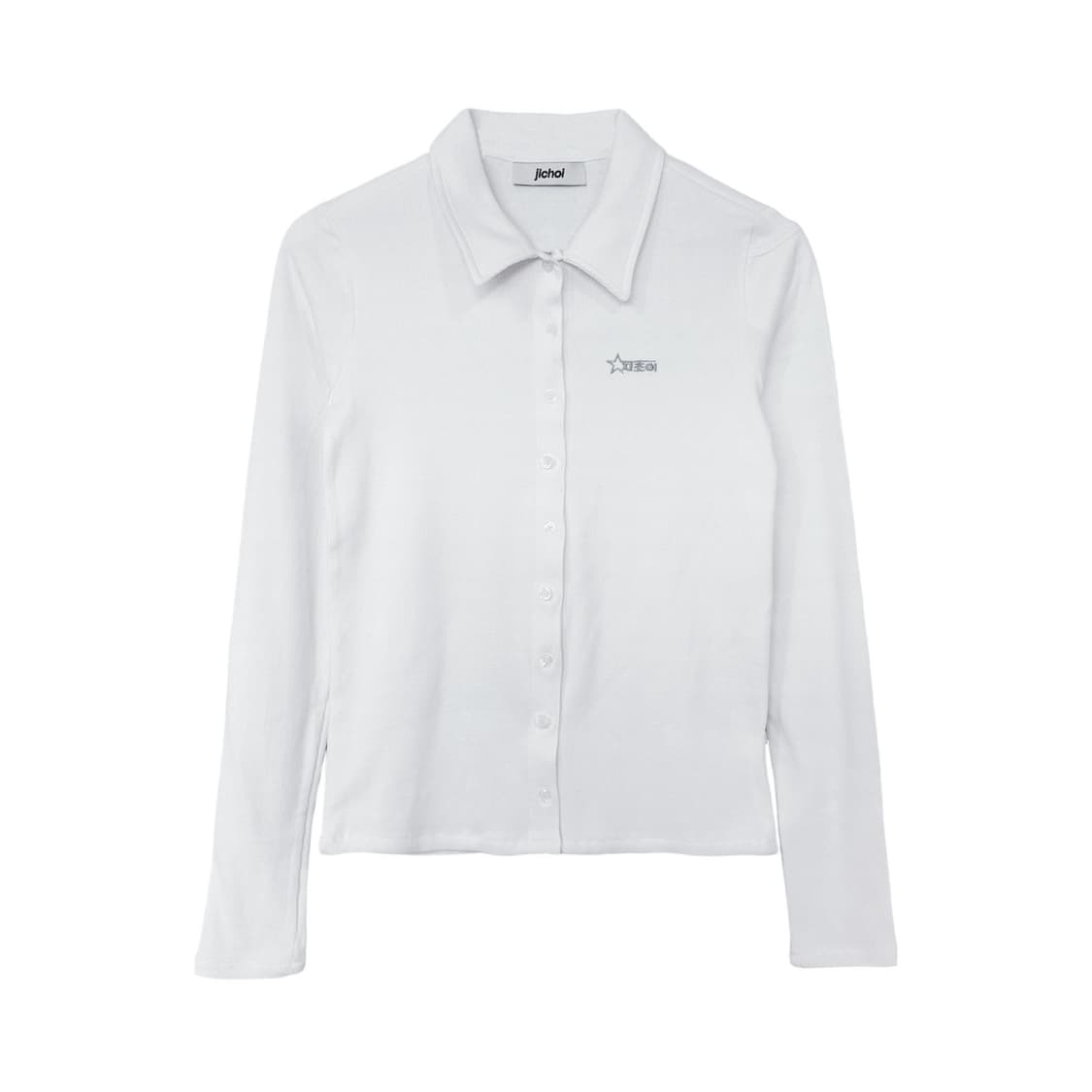 SS23 BUTTON SHIRT (WHITE) 상품이미지1