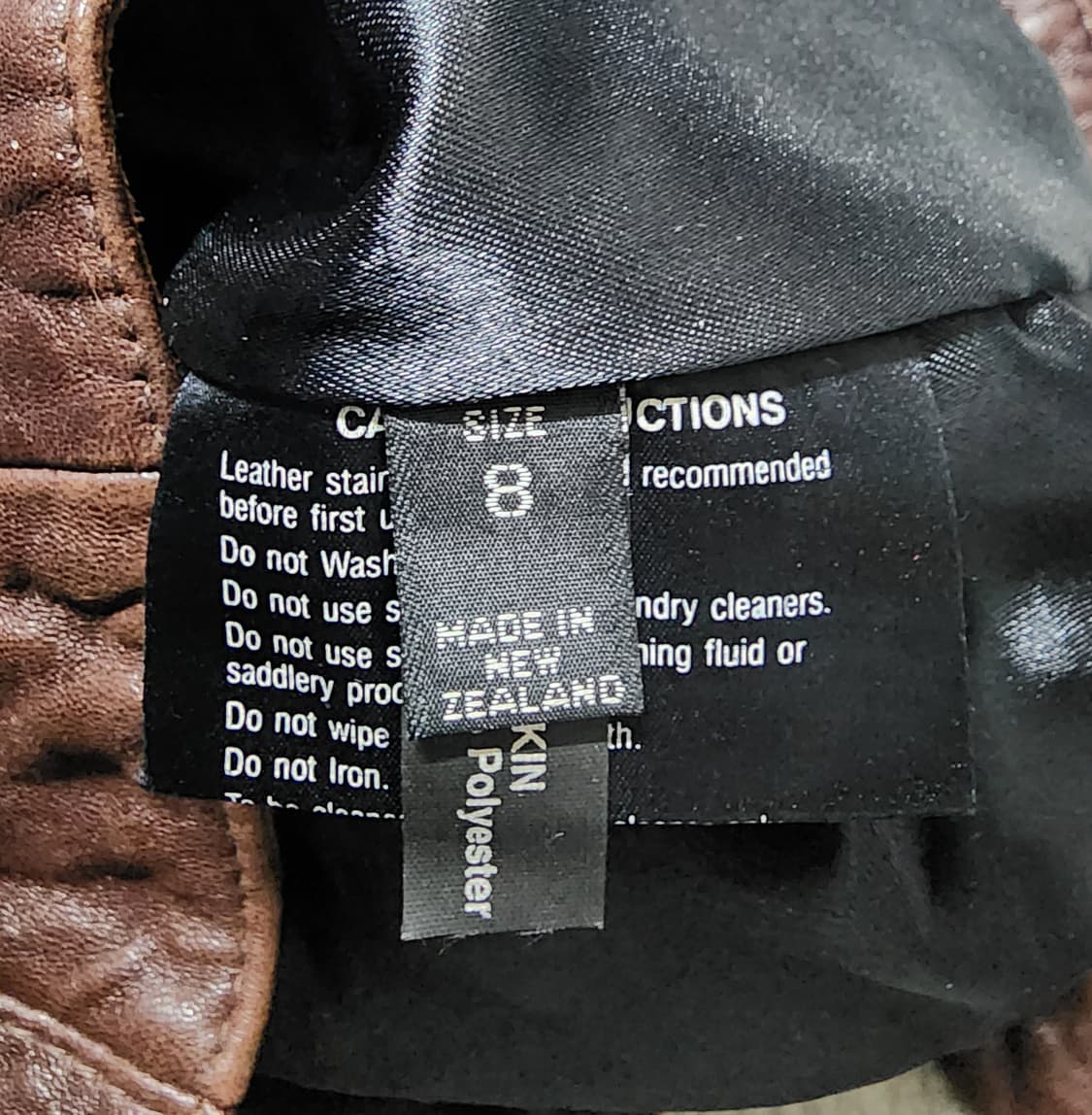 뉴질랜드 Caroline Moore 램스킨 양가죽 자켓 상품이미지9