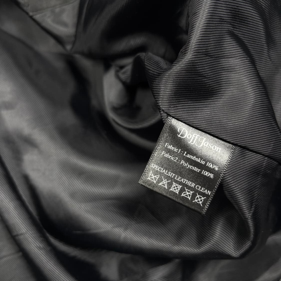 도프 제이슨 램스킨 레더 자켓 상품이미지4