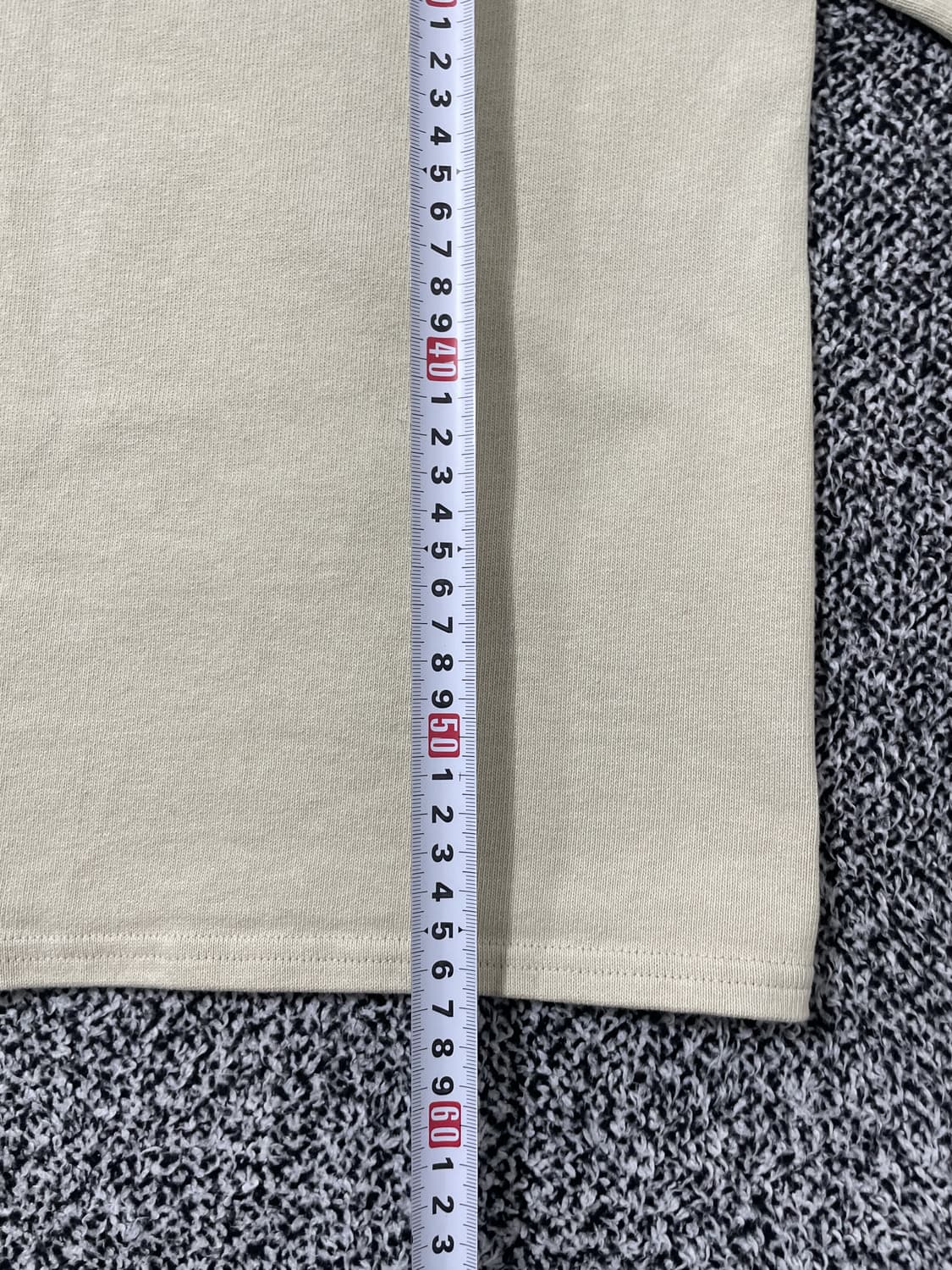 빈티지9. 세인트제임스 길도 긴팔 티셔츠 롱 슬리브 라이트 베이지 상품이미지5