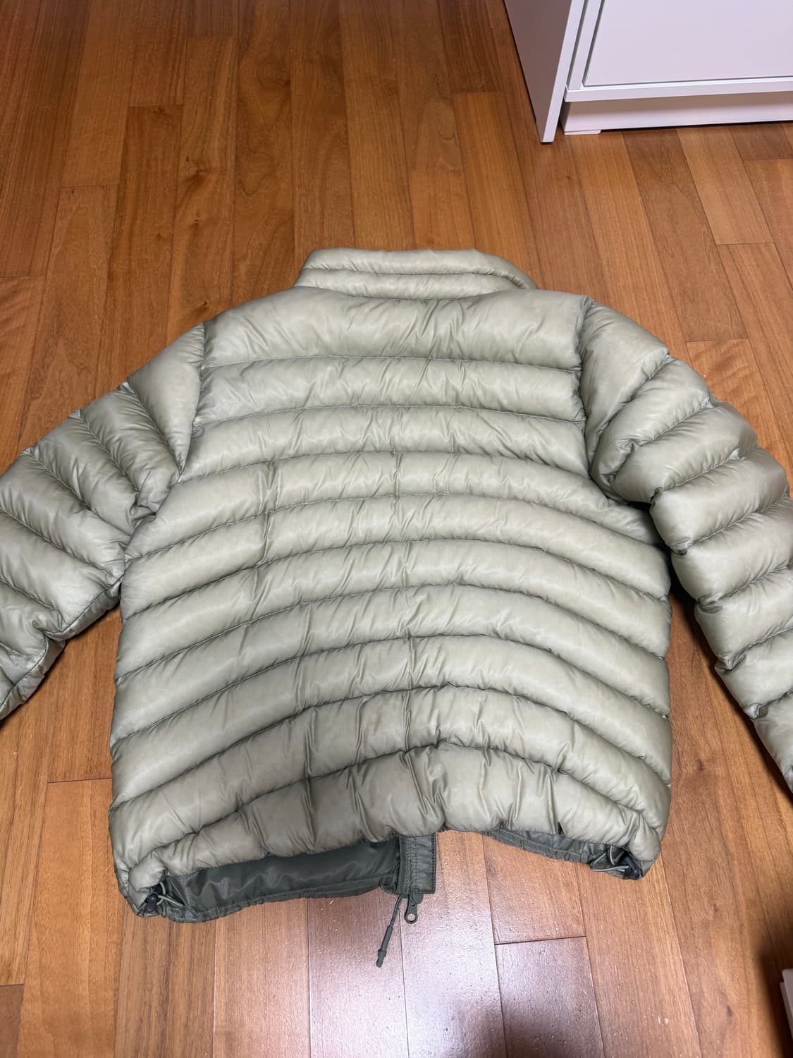 썬러브 fly down light 자켓 카키 경량패딩 상품이미지2