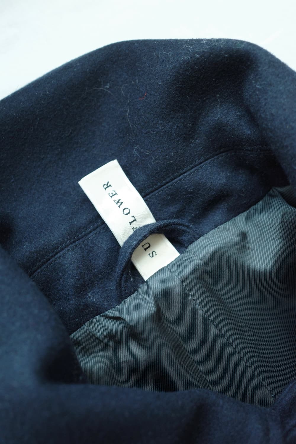 Sunflower Wool Navy Coat 상품이미지3