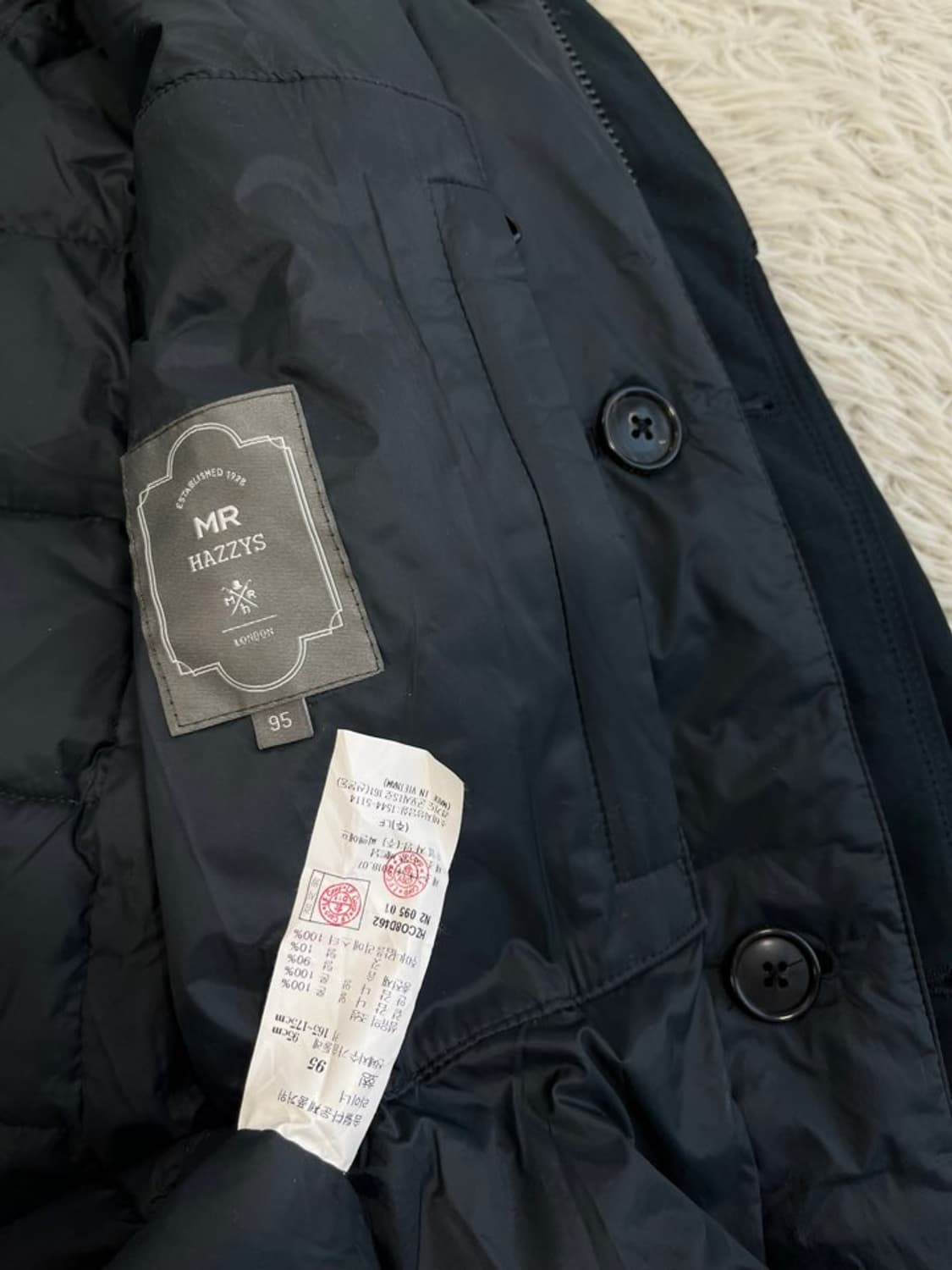 헤지스 구스다운 패딩 코트/#216 상품이미지6