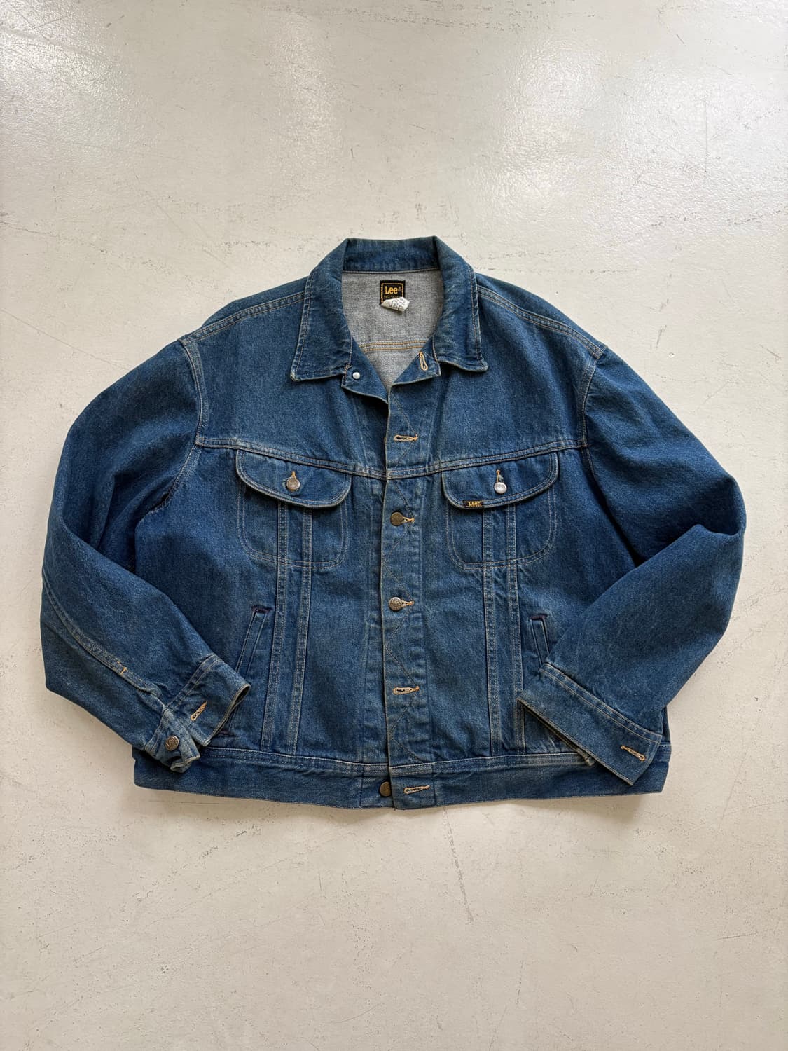 80's LEE Patd-153438 Denim Trucker JK 상품이미지8