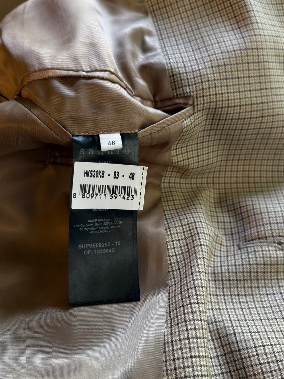 산드로 테일러드 자켓 100 상품이미지7